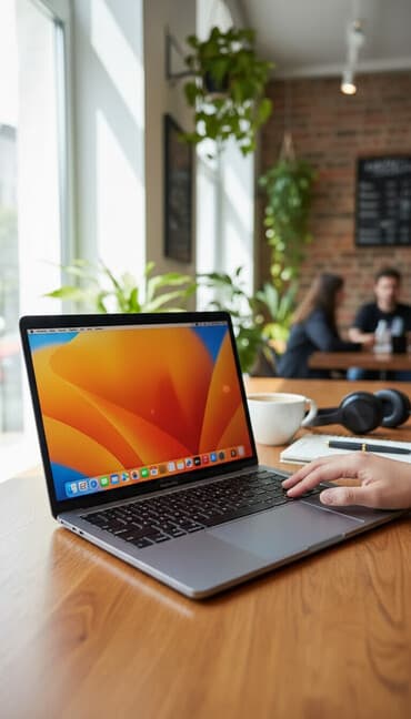 Ноутбук, Apple, 8 ГБ ОЗУ, Intel Core i5, 13.3 ", Б/у, Для работы, учебы, память SSD