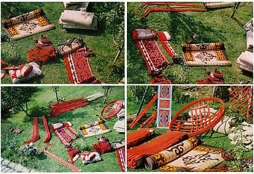 юрта сувенир: Продается юрта. Размеры: Диаметр 6 метров, 85 баш, 6 канат. Деревянные — 1