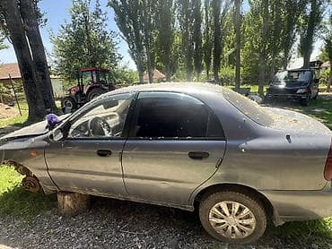 Chevrolet Lanos, седан, серый цвет. Автомобиль после ДТП, предлагается — 2