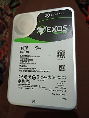 hdd 2 5: Продам серверные HDD 18TB. В наличии: • 4× Seagate Exos X18 18TB • 4× — 2