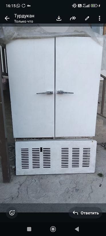 холодильк: Двухдверный промышленный холодильный шкаф. - Вертикальная конструкция — 4