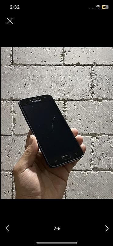 Samsung Galaxy J2 Prime, Б/у, 16 ГБ, цвет - Черный, 1 SIM — 2