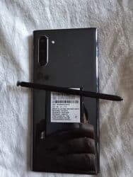 телефон j6: Samsung Note 10 5G, Колдонулган, 128 ГБ, түсү - Көк, 2 SIM — 1