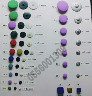 декотировка ткани: Занимаемся обтяжкой тканью пуговиц, кнопок на куртки и пряжек, любого — 3