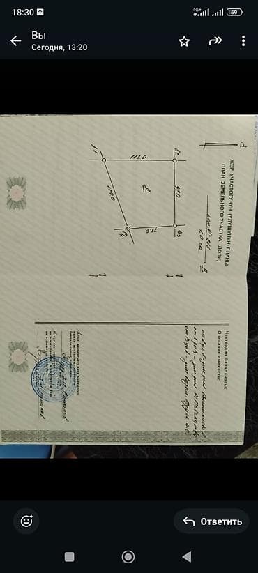 green hill: 120 соток, Для сельского хозяйства, Договор купли-продажи — 1