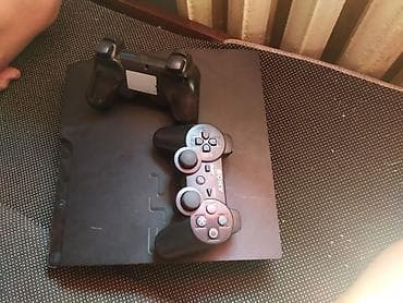 Видео оюндар жана приставкалар: Игровая консоль Sony PlayStation 3 (Slim) Комплектация: - Консоль PS3 — 2