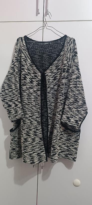 Личные вещи: Кардиган женский - Свободный силуэт, удлинённая модель - Без — 1