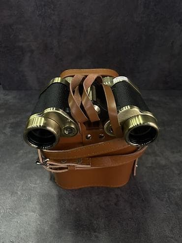три д очки: Бинокль театральный/полевая классика в комплекте с кожаным футляром — 3