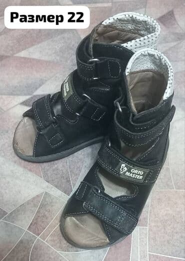 детская обувь ортопедическая: Обувь ортопедическая. В хорошем состоянии. Кожанная. Заказывали в — 2
