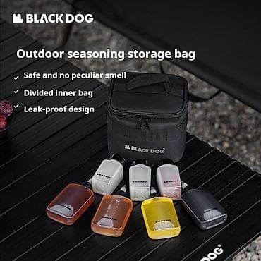 fire maple: BLACK DOG Outdoor Seasoning Storage Bag — сумка-органайзер для приправ — 2
