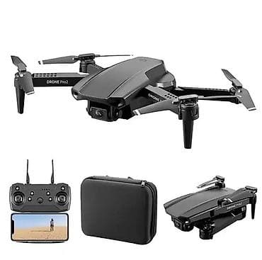 Складной квадрокоптер DRONE Pro2 с камерой и комплектом аксессуаров
