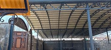 натяжной навес: 🔹 Виды навесов: ✔ Односкатные ✔ Двускатные ✔ Арочные ✔ Конвертные — 3