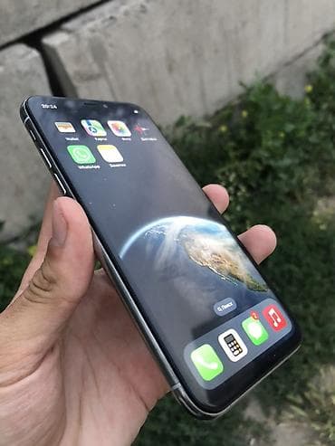 ipad 4 mini: IPhone X, Б/у, 64 ГБ, Серебристый, Защитное стекло, 100 % — 3