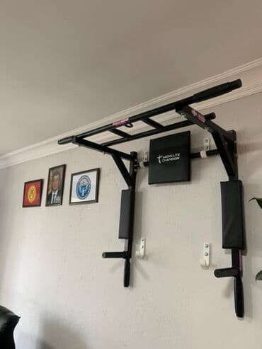 настенный турник: Турник, 1де 3, Дубалга, Жаңы, Акысыз жеткирүү — 1