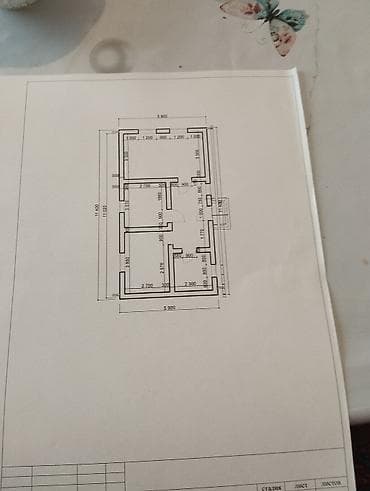 уй карап жашаган: Үй, 60 м², 3 бөлмө, Менчик ээси, Эски ремонт — 5