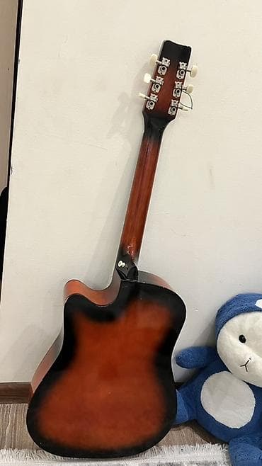 гитарный комбик: Акустическая гитара Zpower T-38C-BS - Тип: шестиструнная акустическая — 4