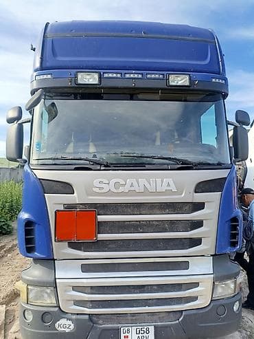 тягач шахман: Тягач, Scania, 2012 г., Тентованный — 1