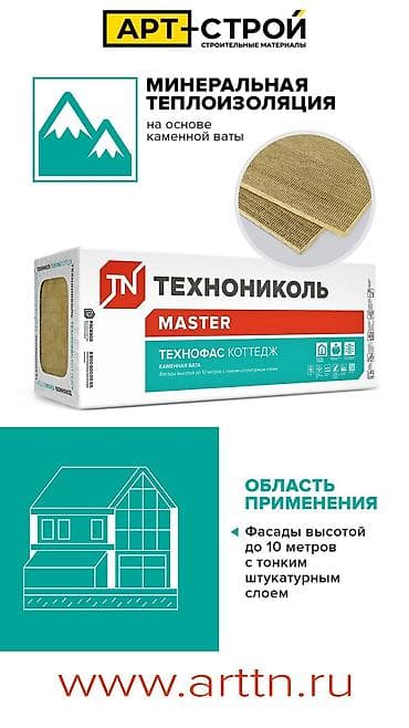 Үй жана бакча: Базальтовые плиты (каменная вата) – минеральная тепло- и звукоизоляция — 3