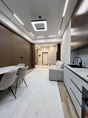 vip kant: 2 комнаты, 58 м², Элитка, 6 этаж, Дизайнерский ремонт — 2