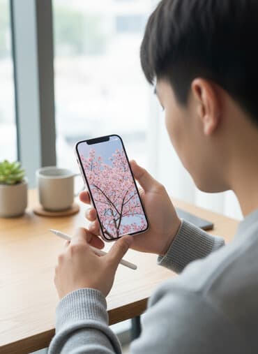 видео мейкер: IPhone 13, 128 ГБ, Белый, 83 % — 1