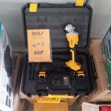 smart coffee: Аккумуляторная углошлифовальная машина ROLF TOP-5125 (Angle Grinder) — 5