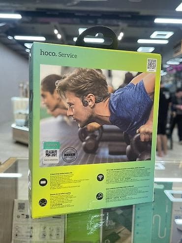 irpods 2: Костные, Hoco, Новый, Беспроводные (Bluetooth), Для занятий спортом — 2