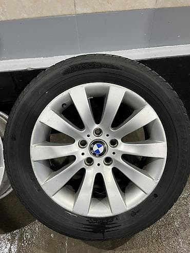 r18 бмв: Литые Диски R 17 BMW, Комплект, отверстий - 5, Б/у — 9