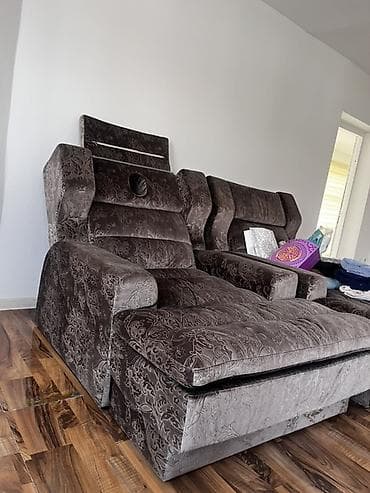 Лакокрасочные материалы: Массажное кресло, цвет - Коричневый — 1