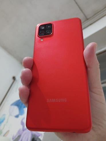 iphone 13 mini 256: Samsung Galaxy A12, Б/у, 64 ГБ, цвет - Красный, 2 SIM — 1