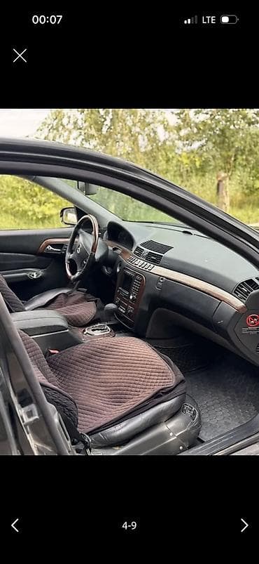 byd e9: Mercedes-Benz S-Class: 1998 г., 4.3 л, Автомат, Бензин, Седан — 6