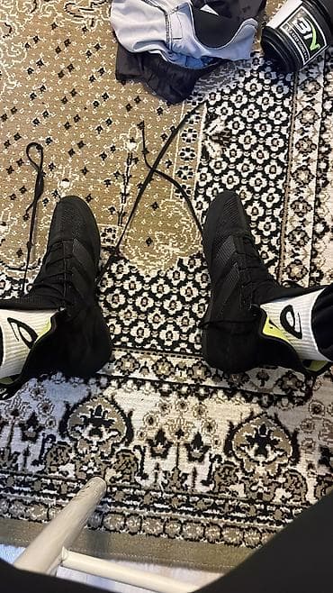 Боксерские ботинки, боксерки Adidas box hog 3 Оригинальные под заказ