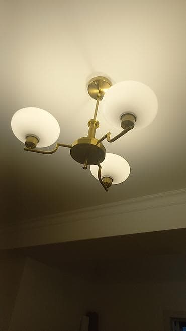 Үй жана бакча: Продаю 5 рожковую люстру, ширина 75 см. Люстра в наличии. Можно также — 2