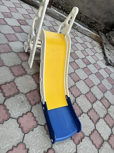 Кухонные принадлежности: Детская горка для дома и двора Новая Доставка - Компактная — 1