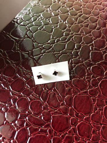 серёжи: Набор серёжек-пусет (5пары), металл под серебро. Состав набора: - — 1