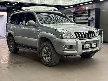 прадо 2004: Toyota Land Cruiser Prado: 2003 г., 3 л, Автомат, Дизель, Внедорожник — 2
