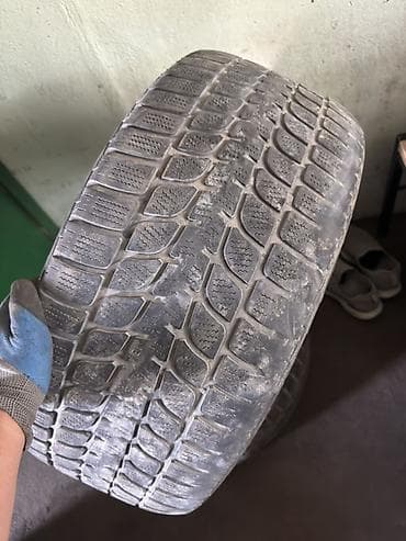 r19: Шины 255 / 50 / R 19, Зима, Б/у, Пара, Внедорожные (АТ/МТ), Япония, Bridgestone — 4
