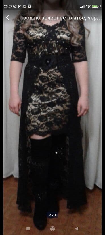 платья на прокат больших размеров: Продаю платье, состояние отличное, производство Турция, размер 48-50 — 3