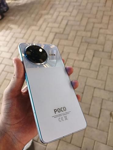 galaxy folder: Poco F7 Pro, Б/у, 512 ГБ, цвет - Серебристый, 1 SIM, 2 SIM, eSIM — 4