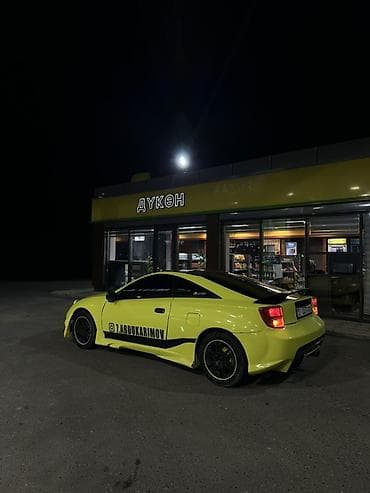 Унаа: Toyota Celica: 2001 г., 1.8 л, Кол менен иштөөчү, Бензин, Купе — 4