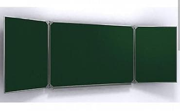 projector screen: Школьное оборудование - Магнитно-меловая учебная доска с двумя — 2