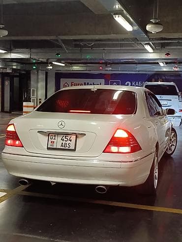 b class: Mercedes-Benz S-Class: 2004 г., 3.7 л, Автомат, Бензин, Седан — 3