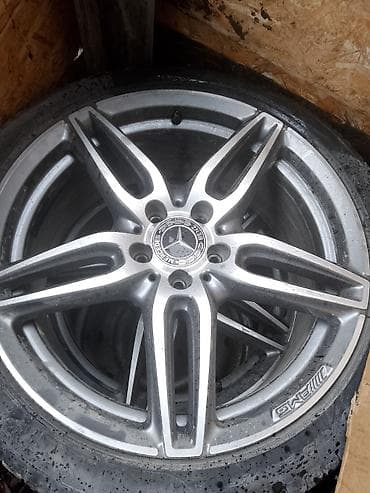 Транспорт: Литые Диски R 19 Mercedes-Benz, Комплект, отверстий - 5, Б/у — 2