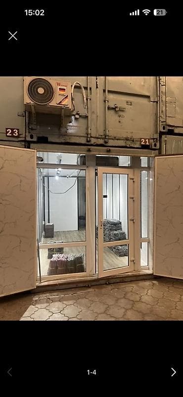 Кыймылсыз мүлк: Возьму в аренду контейнер или пол контейнера на Обероне рынок Орто Сай — 1