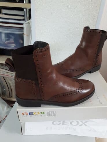 докерсы обувь: ПОЛУСАПОЖКИ ДЕМИСЕЗОННЫЕ ДЕВОЧКОВЫЕ КОЖАНЫЕ КОРИЧНЕВОГО ЦВЕТА GEOX — 4