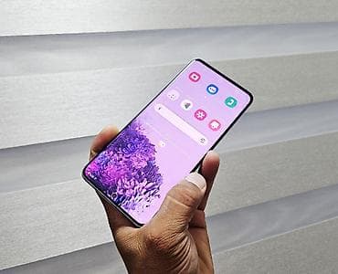 Техника жана электроника: Samsung Galaxy S20, Колдонулган, 128 ГБ, түсү - Көк, 1 SIM, 2 SIM — 3