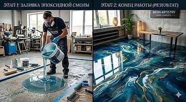 двери для душа пластиковые: 3D полы из эпоксидной смолы — заливка и художественное оформление - — 1