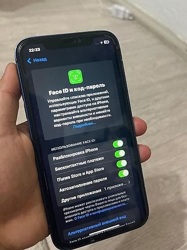 iphone 11 цена бишкек бу: IPhone Xr, Колдонулган, 64 ГБ, Көк, 100 % — 10