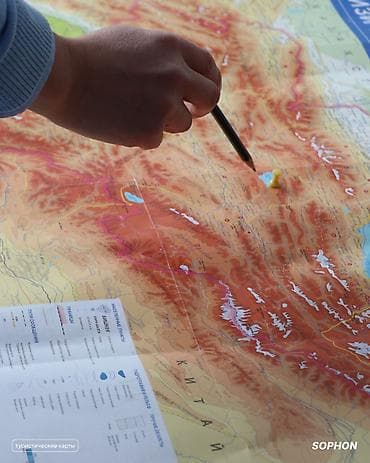 токмок кун чыгыш: Эти детализированные физические карты Кыргызстана — именно то, что вам — 2