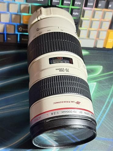 70: Объектив Canon EF 70–200mm f/2.8L USM (серия L, «белый» теле-зум) — 1