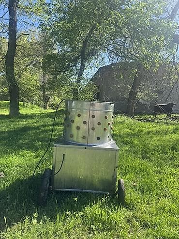 Электрическая перощипальная машина для птицы (барабанного типа) - — 6